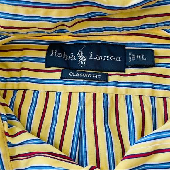 RALPH LAUREN Vintage Striped Shirt - Picture 3 of 4